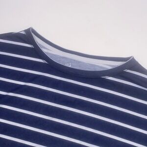 Made to Live Women's Striped Long Sleeve Crew Neck Top Size Medium